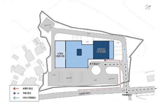 이천시, 대한민국 드론 산업 중심으로 도약-모가학교복합시설 배치도.jpg