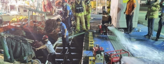 지난 24일 목포해경이 북내 실시하고 있다.jpg